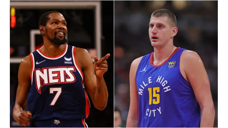 Kevin Durant and Nikola Jokic, the most important players of the Nets and Nuggets
