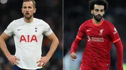 Harry Kane and Mohamed Salah, two of the top players from Liverpool and Tottenham