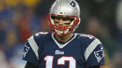 Tom Brady during the 2015 AFC Championship game between the Patriots and Colts.