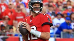 Quarterback Tom Brady at the game vs Buffalo Bills on December 12