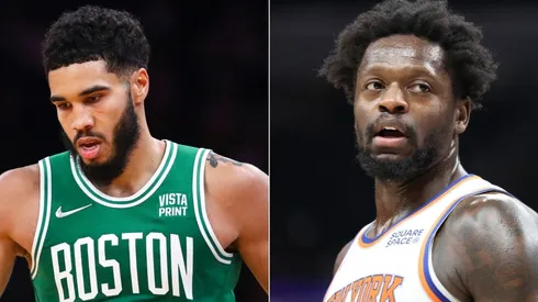 Jayson Tatum and Julius Randle, leaders in points and rebounds in the Celtics and Knicks