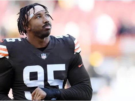 Myles Garrett explains how he's avoided COVID-19 amid the Brown's massive outbreak