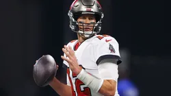 Tom Brady in action for Tampa Bay Buccaneers.
