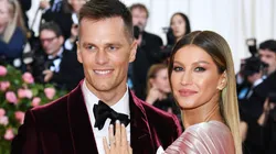 Gisele Bundchen (right) and Tom Brady.