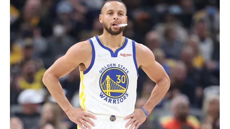 Stephen Curry of Warriors at the recent game vs Indiana Pacers on December 13