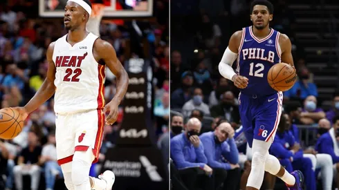 Jimmy Butler and Tobias Harris, the players with the highest contracts in Miami and Philadelphia