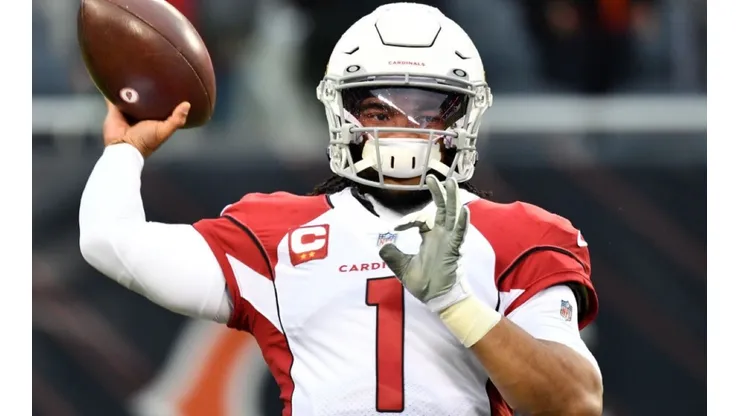 Quarterback Kyler Murray of Arizona Cardinals at the game vs Chicago Bears on December 5