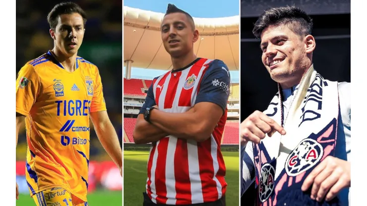 Sebastian Cordova, Roberto Alvarado, Jorge Mere, Liga MX, Tigres, Chivas, America