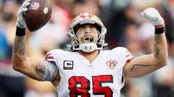 George Kittle of San Francisco 49ers at the game vs Seattle Seahawks on December 5