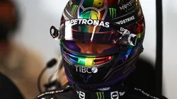 Lewis Hamilton at the F1 Grand Prix Abu Dhabi Practice