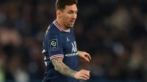 Lionel Messi of Paris Saint-Germain during the Ligue 1 match