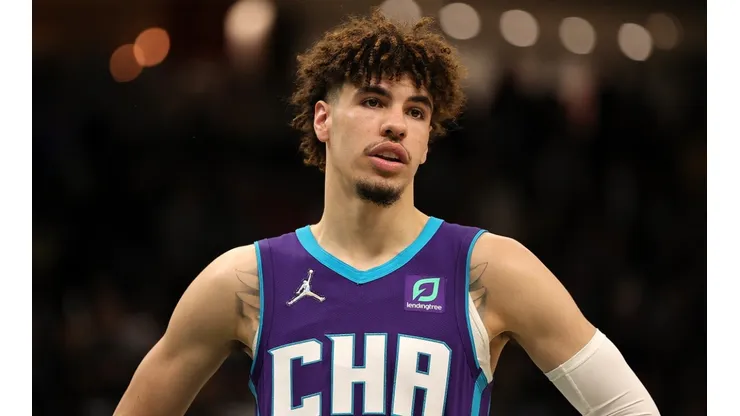 Charlotte Hornets point guard LaMelo Ball.
