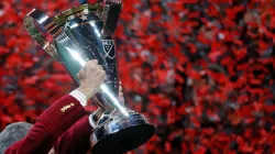 The MLS Cup Trophy
