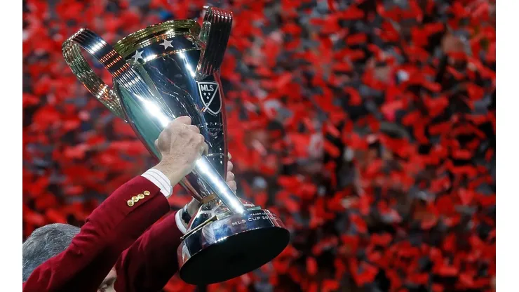 The MLS Cup Trophy