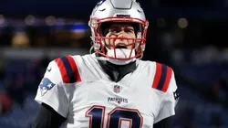 Mac Jones of New England Patriots during the game vs Buffalo Bills