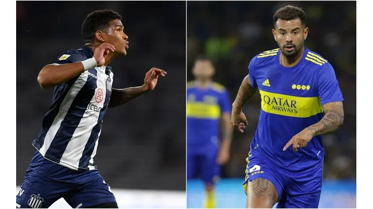 Rafael Pérez and Edwin Cardona, two of the best Boca and Talleres players