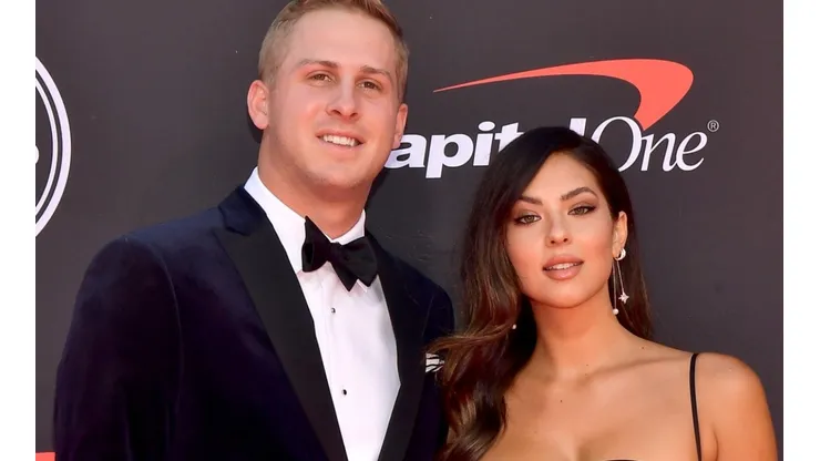 Jared Goff and Christen Harper attend The 2019 ESPYs