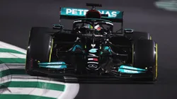 Lewis Hamilton of Mercedes