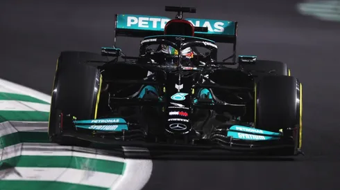 Lewis Hamilton of Mercedes