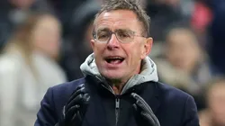 New Manchester United interim coach Ralf Rangnick.