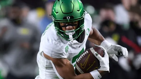 Widereceiver Johnny Johnson III of Oregon Ducks