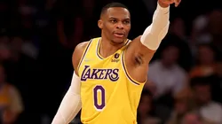 Russell Westbrook in action for the Los Angeles Lakers.