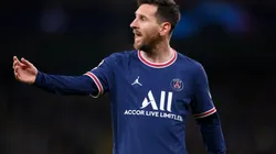 Lionel Messi of Paris Sant-Germain