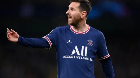 Lionel Messi of Paris Sant-Germain