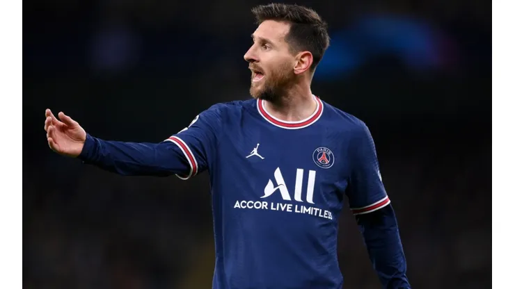 Lionel Messi of Paris Sant-Germain