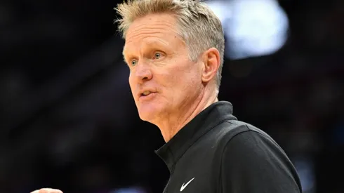 Golden State Warriors head coach Steve Kerr.