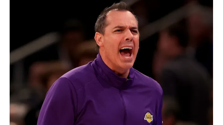 Los Angeles Lakers head coach Frank Vogel.