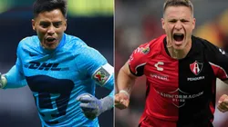 Alfredo Talavera of Pumas UNAM (left) and Julio Furch of Atlas (right).jpg