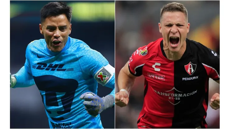Alfredo Talavera of Pumas UNAM (left) and Julio Furch of Atlas (right).jpg