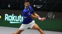 Novak Djokovic of Serbia