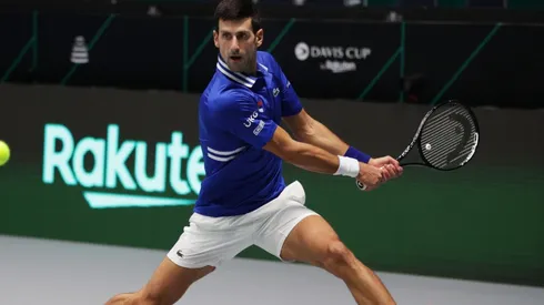 Novak Djokovic of Serbia