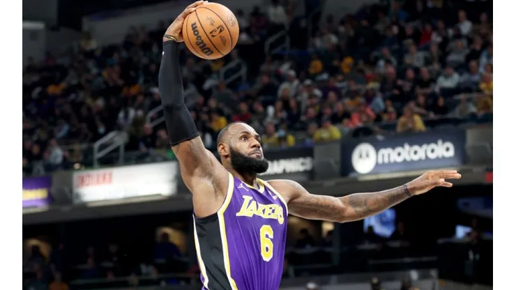 Lebron James of the Lakers