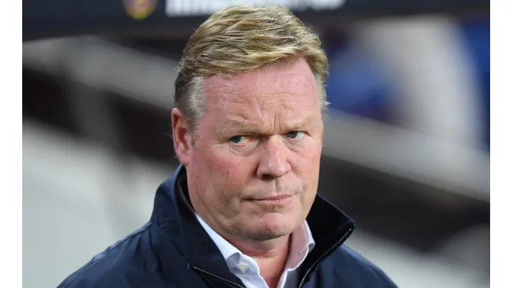 Former FC Barcelona manager Ronald Koeman.