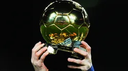 The Ballon d'Or trophy.