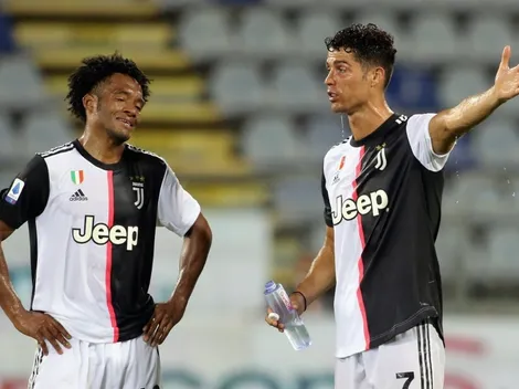 Leaked video: Juventus locker room fight between Cristiano Ronaldo and Juan Guillermo Cuadrado