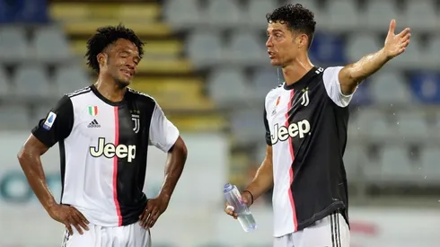 Cristiano Ronaldo and Juan Guillermo Cuadrado