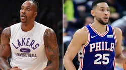 Dwight Howard (left) showed sympathy for Ben Simmons.