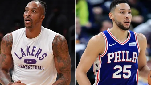 Dwight Howard (left) showed sympathy for Ben Simmons.