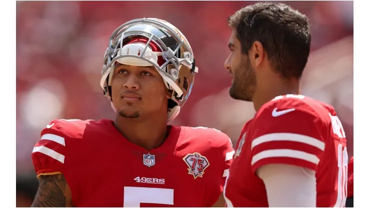 Trey Lance & Jimmy Garoppolo