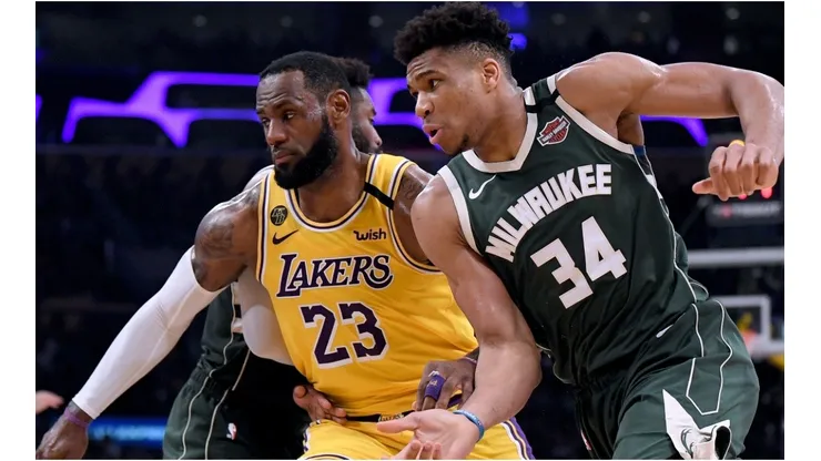 LeBron James & Giannis Antetokounmpo