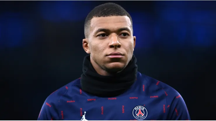 Kylian Mbappe put PSG in front vs Manchester City in the Champions League.
