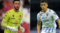 Camilo Vargas of Atlas (left) and Hector Moreno of Monterrey (right)