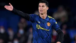Cristiano Ronaldo scored a chip over the goalie to put Manchester United in front against Villarreal in the Champions League.