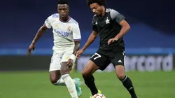 Vinicius Junior of Real Madrid (left) and Bruno Felipe Souza Da Silva of Sheriff Tiraspol (Futbolsites)