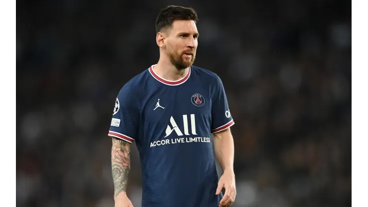 Lionel Messi of Paris Saint-Germain