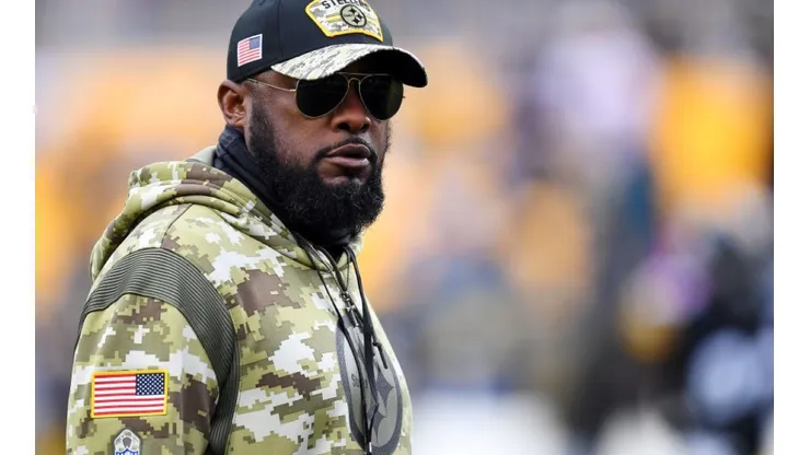 Head coach Mike Tomlin of Pittsburgh Steelers